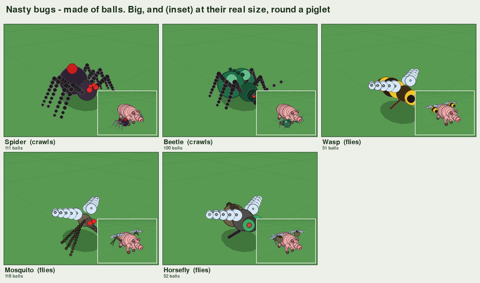 The five nasty bugs