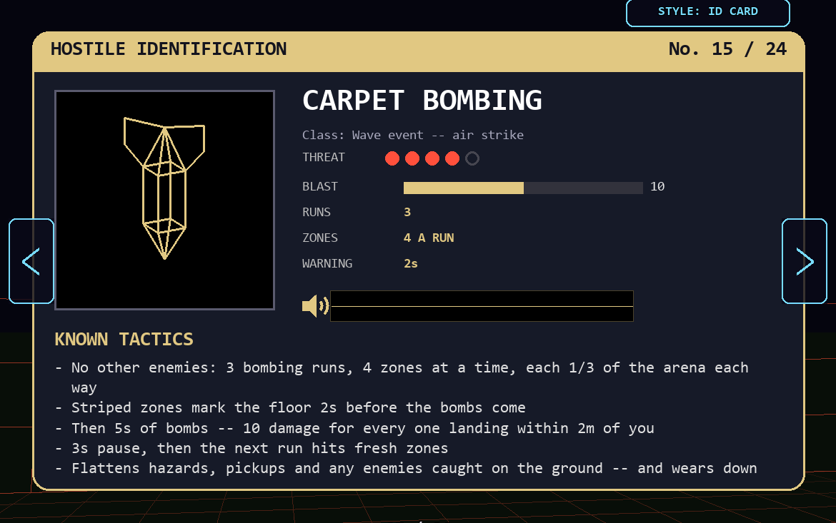 Carpet bombing